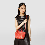 Sac secret mini en mosaico mestieri d'arte - geometrie coral red