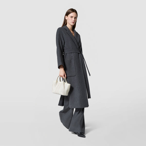 Mini secret bag in mosaico mestieri d'arte - off-white