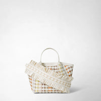 MINI SECRET BAG IN MOSAICO MESTIERI D'ARTE Off-White