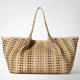 Sac cabas secret maxi en mosaico mestieri d’arte - sand
