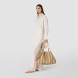 Sac cabas secret maxi en mosaico mestieri d’arte - sand