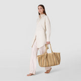 Sac cabas secret maxi en mosaico mestieri d’arte - sand