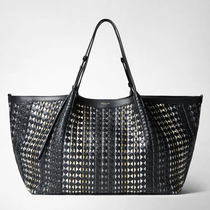 MAXI SECRET TOTE BAG IN MOSAICO MESTIERI D&#39;ARTE