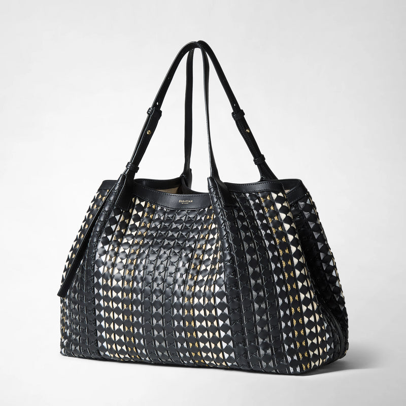 MAXI SECRET TOTE BAG IN MOSAICO MESTIERI D&#39;ARTE