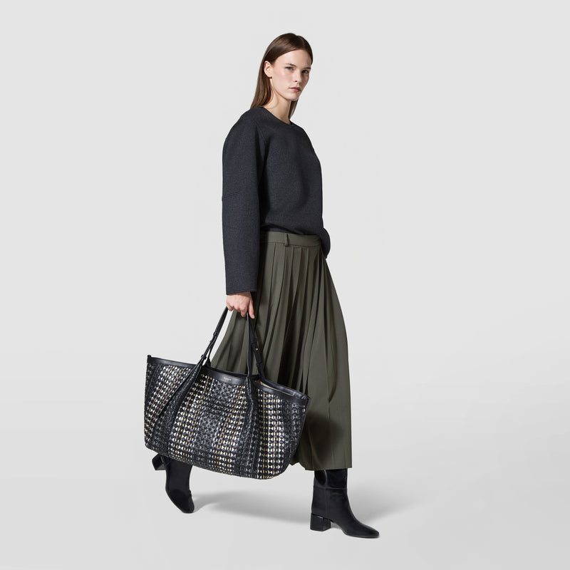 MAXI SECRET TOTE BAG IN MOSAICO MESTIERI D&#39;ARTE