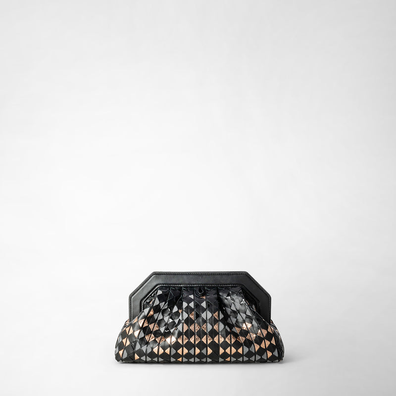 Pochette secret en mosaico mestieri d'arte - riflessi black