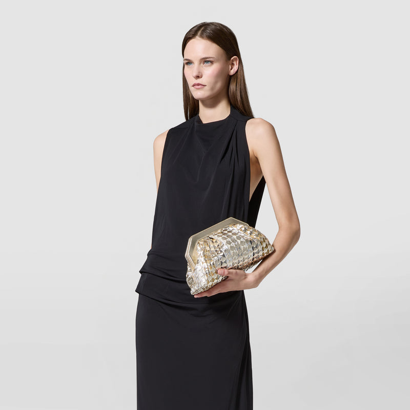 SECRET CLUTCH BAG IN MOSAICO MESTIERI D&#39;ARTE