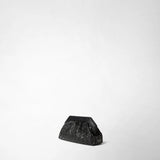 Mini secret clutch bag in mosaico microchain - black