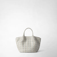 MINI SECRET BAG IN MOSAICO AND ELAPHE