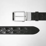 Belt in mosaico - black