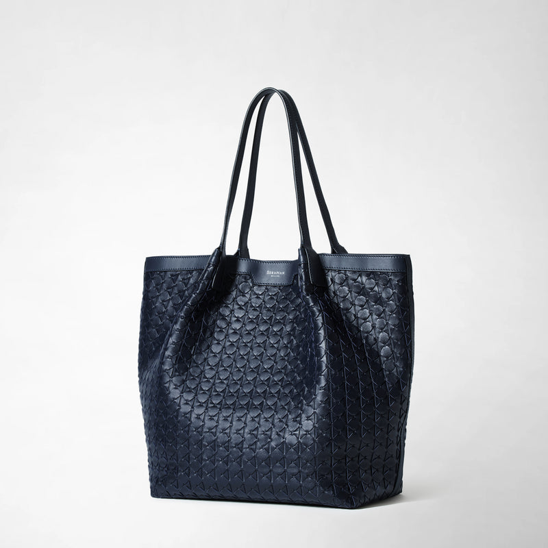 VERTICAL SECRET TOTE BAG IN MOSAICO