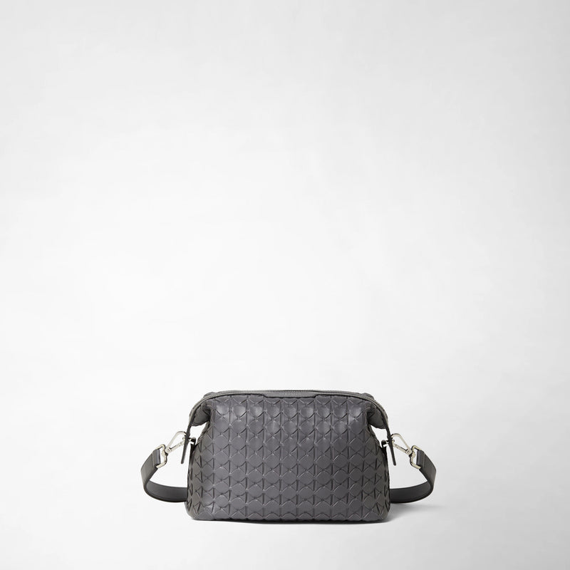 2-in-1 clutch in mosaico - shadow