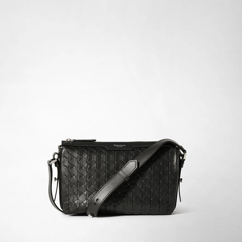 East west messenger in mosaico - black