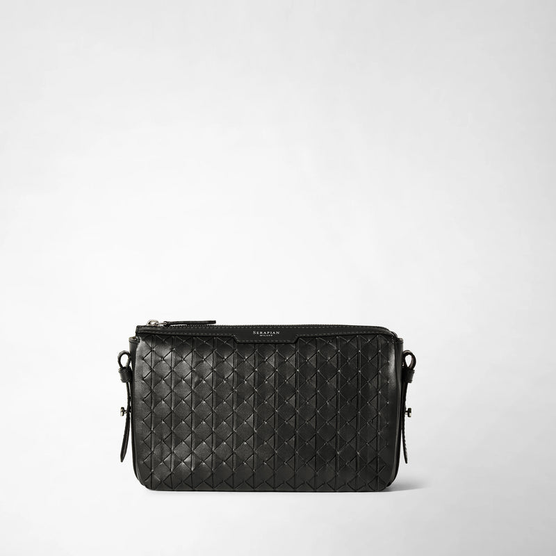 East west messenger in mosaico - black