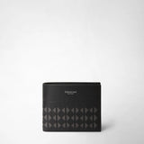 3-CARD BILLFOLD WALLET WITH COIN POUCH IN MOSAICO