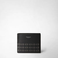 3-CARD BILLFOLD WALLET WITH COIN POUCH IN MOSAICO