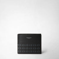 3-CARD BILLFOLD WALLET WITH COIN POUCH IN MOSAICO