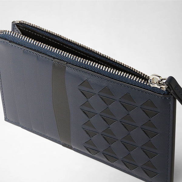 ZIP CARD CASE IN MOSAICO