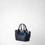 Sac secret mini en mosaico - midnight blue
