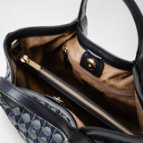 Sac secret mini en mosaico - midnight blue