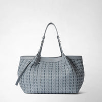 SMALL SECRET TOTE BAG IN RIBBON MOSAICO