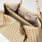 SMALL SECRET TOTE BAG IN RIBBON MOSAICO