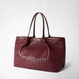 Secret tote bag in mosaico - rosewood