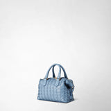 Mini anì bag in mosaico - cornflower