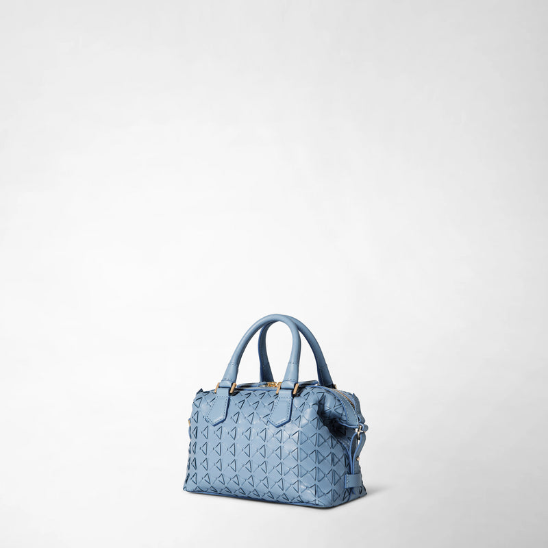 Mini anì bag in mosaico - cornflower