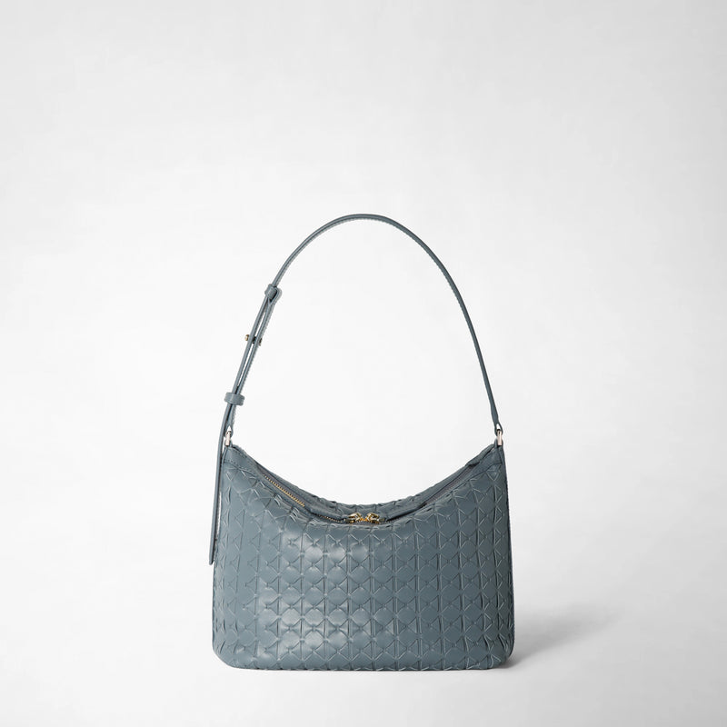 Small ani shoulder bag in mosaico - storm