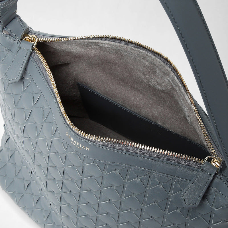 Small ani shoulder bag in mosaico - storm