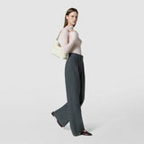 Small ani shoulder bag in mosaico - off-white