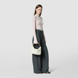 Small ani shoulder bag in mosaico - off-white