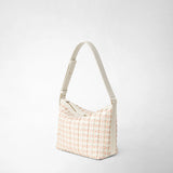 SMALL ANI SHOULDER BAG IN RIBBON MOSAICO