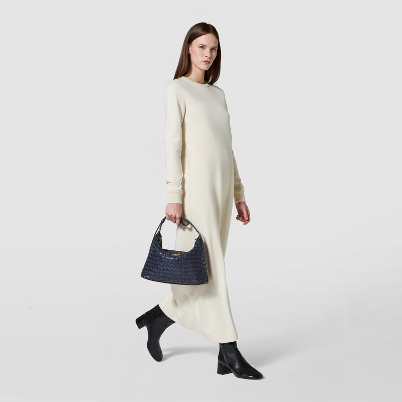 Ani shoulder bag in mosaico - midnight blue