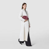 Secret clutch bag in mosaico - rosewood