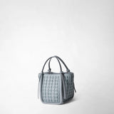 MINI BUCKET IN RIBBON MOSAICO