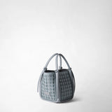 MINI BUCKET IN RIBBON MOSAICO