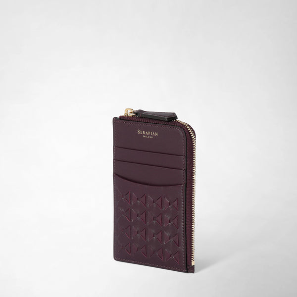 ZIP CARD CASE IN MOSAICO