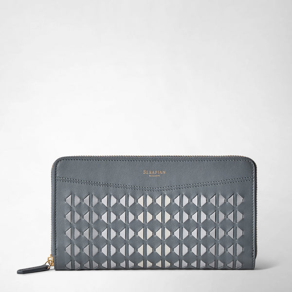 ZIP-AROUND WALLET IN MOSAICO