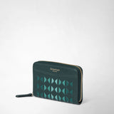MINI ZIP WALLET IN MOSAICO