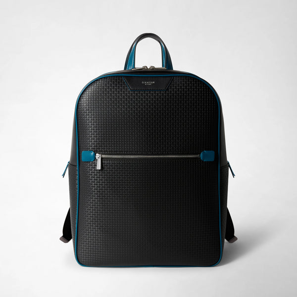 Backpack in stepan - black/petrol