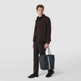 VERTICAL SECRET TOTE BAG IN STEPAN