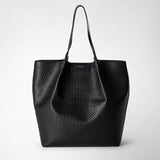 Sac cabas secret vertical en stepan - black/eclipse black