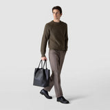 Sac cabas secret vertical en stepan - black/eclipse black