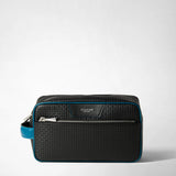 Trousse de toilette en stepan - black/petrol
