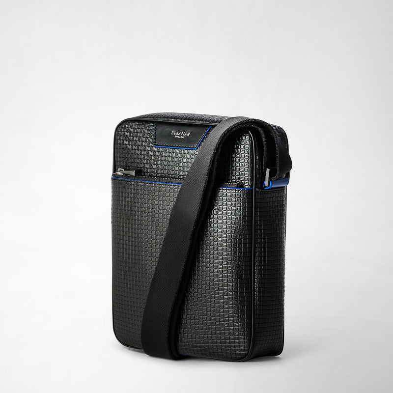 Sacoche north south en stepan - black/winter blue