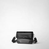 Flap messenger in stepan - asphalt/black