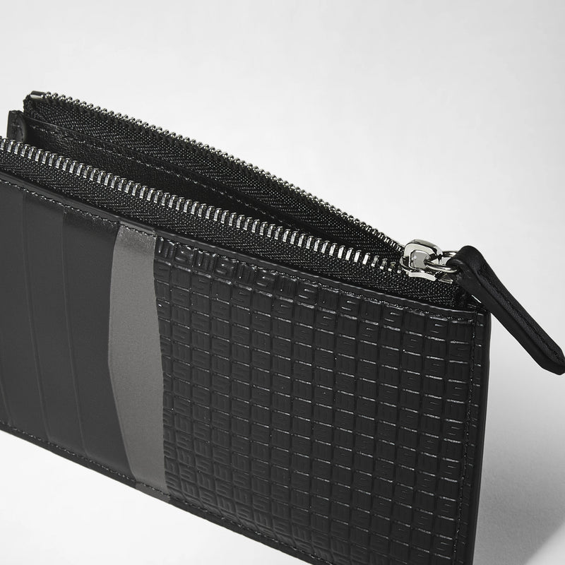 ZIP CARD CASE IN STEPAN