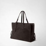 MAXI MARO BAG IN SUEDE AND MOSAICO
